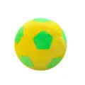 Plush soccer ball pillow toy in yellow and green pattern for fans - Yellow and Green Soccer / 20cm