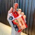 Miniatur-Foodtruck-Schlüsselanhänger aus Legierung mit Oden-Motiv und Grafikdetails - Oden-Stil (Rückzug Food Truck)