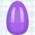 Large 30cm purple plastic Easter egg for party gifts and surprise toys. - 30cm / Purple