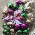Set of 24 colorful 3cm carnival mirror balls for Christmas festive hanging decorations - 3cm 24 Pieces/Pack