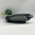 Realistic mallard duck decoy with weighted keel for outdoor garden and pond decoration - New Male Duck