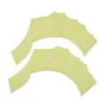 Silicone swim hand paddles for swim training, adult and youth freestyle training. - S / Yellow