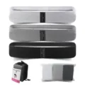Set of three non-slip fabric hip resistance bands with mesh bag and user manual - Three Color Set / 8cm Width Set