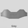 Grey professional silicone sports patellar tendon strap for basketball and knee protection - One Size / Gray