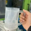 Transparenter doppelwandiger Gefrierbecher mit Kühlgel für eiskaltes Bier und Getränke - PP-Version / Standardverpackung