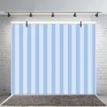 Sfondo fotografico a strisce blu e bianche per ritratti in studio e decorazioni per feste - Strisce larghe rosa (SBJ-003) / 95x75cm
