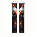 Striscioni decorativi per il Giorno dell'Indipendenza USA con aquila e bandiera americana - Stile SDL-003 / 30x150cm / Motivo Aquila di Mare