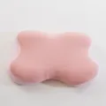Εργονομικό μαξιλάρι αυχένα memory foam σε ροζ χρώμα για βαθύ και ξεκούραστο ύπνο. - 1 Τεμάχιο / Ροζ