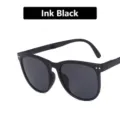 Gafas de sol plegables con protección UV en negro tinta y montura clásica mujer - Bisagra de Metal / Negro Tinta
