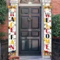 Rennsport-Willkommensbanner mit schwarz-weißem Karomuster für Partydekoration - 30x150cm