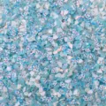 Mélange de nuages en pâte polymère colorée et strass pour accessoires de coque de téléphone - Style A Visage Souriant Nuage Série Bleue (ZL53) / Paquet de 10g