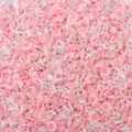 Confettis en pâte polymère rose et blanc avec formes de pattes de chat et perles - Style B Patte de Chat (ZL53) / Paquet de 10g