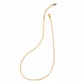 Elegant gold stainless steel snake chain necklace with adjustable extension chain - 09 Round Snake Chain / 0.9mm / 45cm (1 Piece/Pack) / Gold