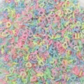 Assortiment de confettis en pâte polymère pastel et perles pour décoration DIY de coque - Style B Série Conte de Fées (ZL53) / Paquet de 10g