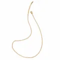 Elegante goudvergulde roestvrijstalen ketting voor gepersonaliseerde sieraden - 04 Platte Kruis Ketting / 1,6 mm / 50 cm (1 Stuk/Verpakking) / Goud