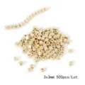 3x3mm gold square metal spacer beads for DIY jewelry necklace making 500pcs per lot - Square Beads / 500 Pieces/Pack (3x3mm, 1.5mm Hole) / KC Gold