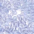 Perle tonde in vetro azzurro trasparente per gioielli e braccialetti fatti a mano - 30 Pezzi / Blu / 8mm