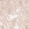 Perle tonde in vetro rosa pallido ad alta trasparenza per gioielli fai-da-te e accessori - 20 Pezzi/Confezione / Colore pelle / 10mm