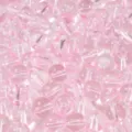 Perline tonde in vetro rosa chiaro trasparente per gioielli DIY 8-10mm - 20 Pezzi/Confezione / Rosa / 10mm