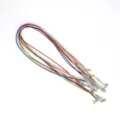 Cordons de collier en cire colorés 1,5-2 mm avec fermoirs mousquetons pour bijoux DIY - Couleurs Mélangées Aléatoires