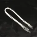 Collier cordon ciré blanc 1,5-2 mm avec fermoir mousqueton et chaîne d'extension - Blanc