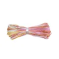Fil de jade en nylon tressé multicolore de 0,8 mm pour bijoux et bracelets DIY - Style #082 / 10 Mètres / Rayures dégradées