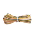 Fils de jade cryptés n° 72 de 0,8 mm en tons terre pour la création de bijoux DIY - Style #088 / 10 Mètres / Rayures dégradées