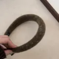 Warm brown plush felt headband variant for autumn and winter Korean style hair accessories - Headband / Brown