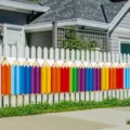 Colorful rainbow pencil theme decorative banner for back to school and school events - Punched With Rope / 30x120cm