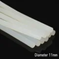 High viscosity 11mm diameter transparent hot melt glue sticks for professional DIY crafts - 11mm / Clear