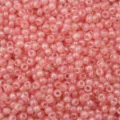 4mm pink cream imitation jade seed beads for professional DIY jewelry making projects - Rouge Red