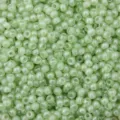 Light green 4mm imitation jade cream rice beads for DIY jewelry necklaces and bracelets. - Emerald Green