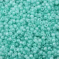4mm mint green imitation jade cream rice beads for DIY jewelry making and craft projects. - 4mm (300 Pieces/Pack) / Turquoise