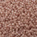 Bulk 4mm cream imitation jade glass seed beads for DIY bracelet and jewelry making - Ochre
