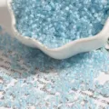 Γαλάζιες γυάλινες χάντρες 2/3/4mm με βαμμένο πυρήνα για χειροποίητα κοσμήματα - 15g/Πακέτο Περίπου 150τμχ / Ανοιχτό μπλε