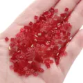 1x3mm transparent red square glass crystal loose beads for DIY jewelry making projects - 1x3mm (1g/Pack, approx 50 Pieces) / Red