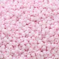 Perles de rocaille roses irisées pour bijoux DIY, perles en verre rondes de 2/3/4mm - Paquet de 10g / Rose