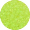 Perle a barile in acrilico verde neon traslucido per la creazione di gioielli fai-da-te - Circa 100 pezzi/confezione / giallo fluorescente