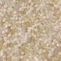 Mixed white and cream glass seed beads and bugle beads for DIY jewelry making crafts. - 20g/Pack / 11# Wheat Wave (Beige White)