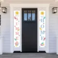 Summer popsicle theme porch banners with Hello Summer and Sweet Home text decoration - Icy Summer / 30x180cm