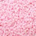 Perles de rocaille rondes roses irisées pour la création de bijoux DIY professionnels - Rose rouge