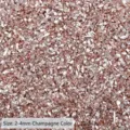 Dekorative champagnerfarbene unregelmäßige Glasbruchsteine 2-4mm für DIY Harzkunst - 2-4mm / Champagner
