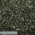 2-4mm olivgrüne unregelmäßige Glassplitter für DIY-Harz-Handwerk Dekoration - 2-4mm / Olivgrün