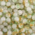Dual-color jelly glass bubble beads for DIY handmade jewelry bracelets and crafts - 8mm 50 Counts / Color 16
