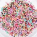 Rodajas de arcilla polimérica de colores para manualidades DIY y relleno de slime - Paquete de 1000 / Serie de Pasteles de Piruleta (Colores Mezclados)