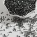 Dark grey 2mm silver-lined glass bugle beads H-tube for DIY jewelry making accessories - 2mm 15g/Pack (Approx 700 Pieces) / Dark Gray