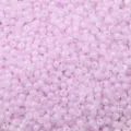 Irisierende hellviolette Glasperlen für die DIY-Schmuckherstellung und zum Basteln - 3mm (10g/Packung) / Hellviolett
