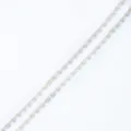 Chaîne de perles délicate plaquée or 18 carats pour la fabrication de colliers et bracelets - Chaîne de Perles Haute Brillance