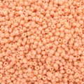 Premium 3mm solid peach painted seed beads for DIY bracelet and necklace making projects - 3mm 450g Approx. 15000pcs / Flesh Pink