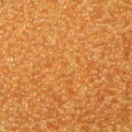 Bernsteinfarbene transparente Perlen für DIY-Schmuckherstellung, Halsketten und Armbänder - 2mm (Öffnung 0.8mm, 10g/Packung ca. 660 Stk.) / Wachsgelb